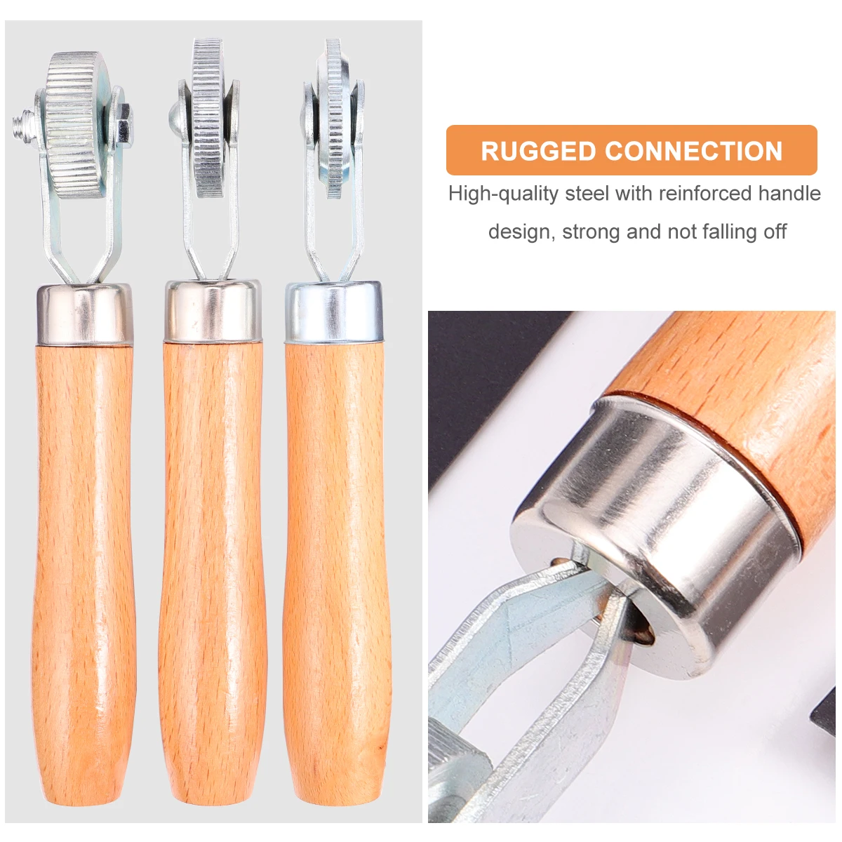 3pcs 3Mm 6Mm 12Mm Tire Repair Stitch Wheel Car Compaction Roller Auto Repair Tool Durable High Hardness Wear Resistant Sealing