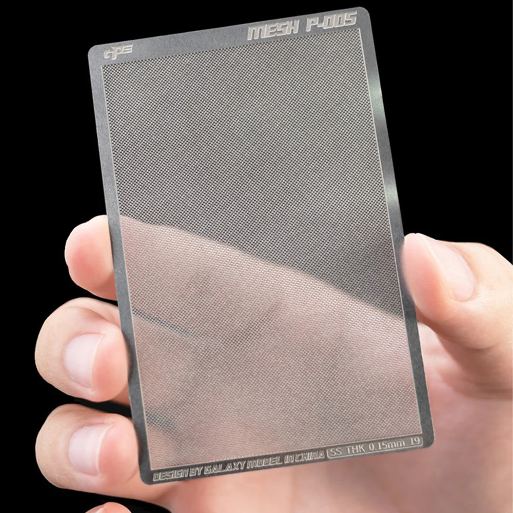 

Photo-Etched Radiator Mesh Cell For Modeling Photo-Etched Detailing Tool Universal Fit Woven Mesh/Straight Mesh/Rhombus Mesh