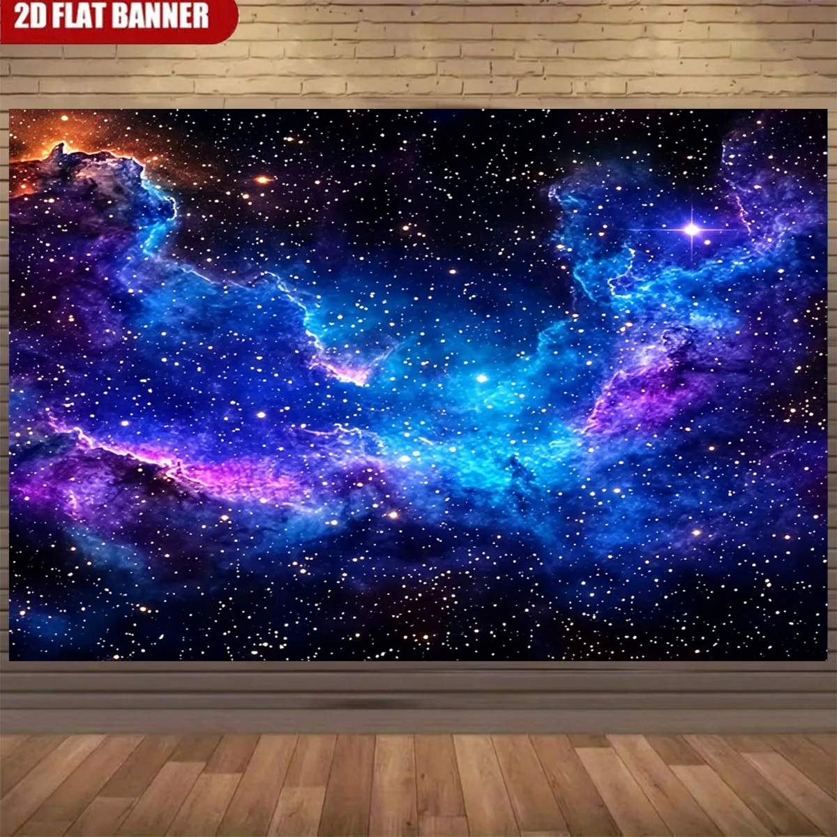 Premium Galaxy Nebula Tapestry Wall Decor Cosmic Space Art Print Poster Bedroom Living Room Astronaut Aesthetic Wall Hanging
