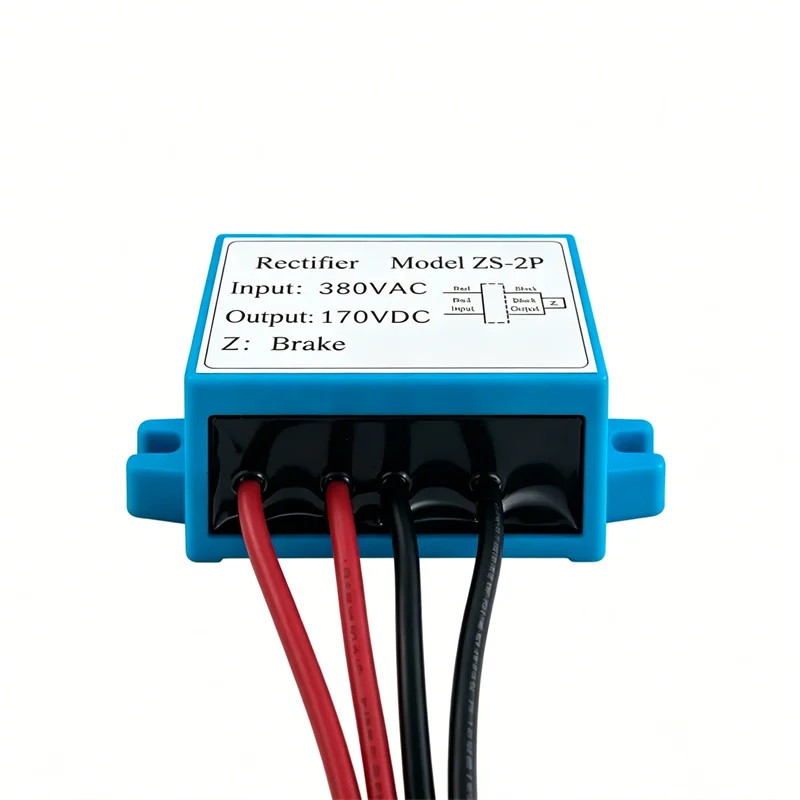ZS-2P AC380V to DC170V Motor Brake Rectifier Module Industrial Power Supply Rectifier for Motor Brake Control