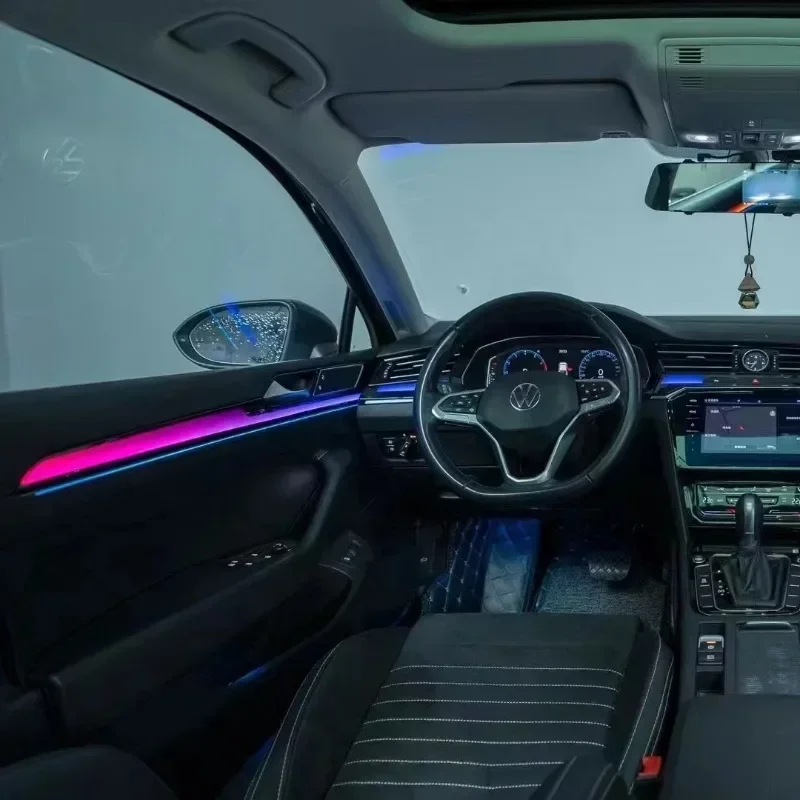 Sui For Golf 7/7.5 Music أضواء داخلية للسيارة LED عالية الجودة ونظام إضاءة بيئة السيارة