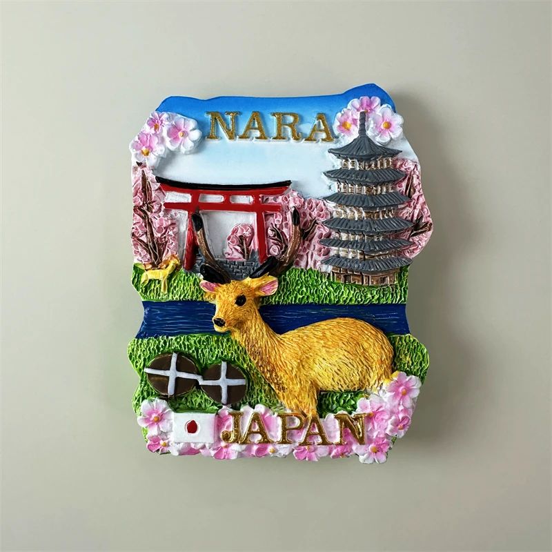 Japan Souvenirs Nara Fridge Magnets Wedding Gifts Message Board Magnetic Stickers Home Decoration