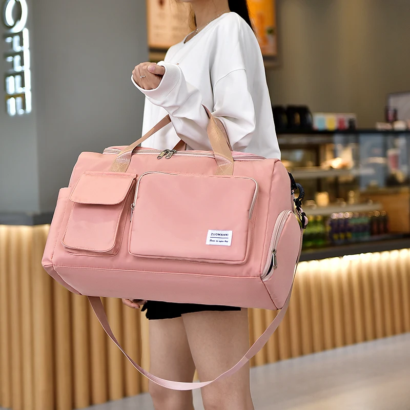 

Large Capacity Travel Bag Luggage Handbag Women's Shoulder Bag Men's Gym Bag
