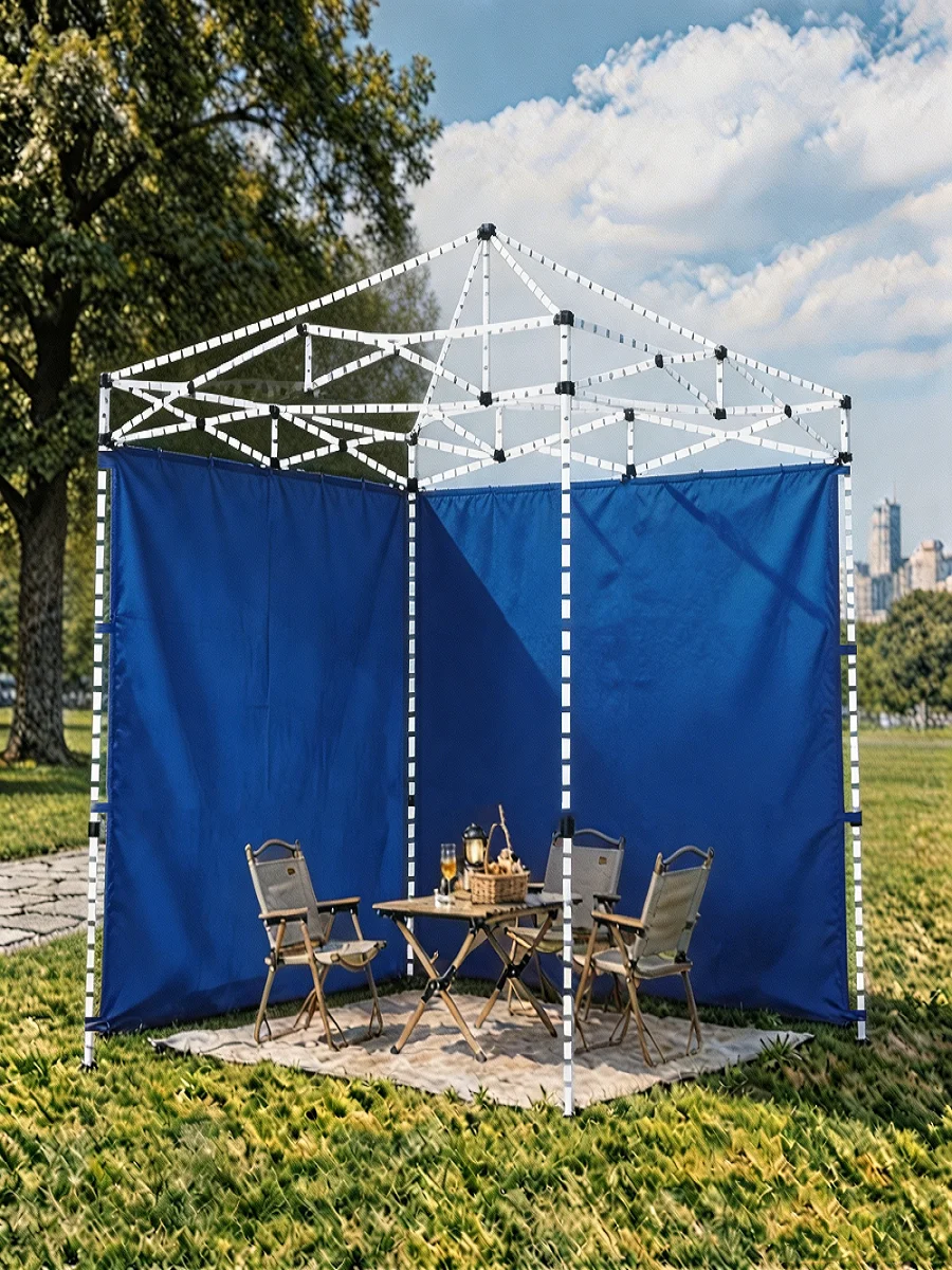 Side Walls Only! Pop-Up Straight-Leg Gazebo Replacement Side Panels, 1 Piece, 232in, Blue or Khaki, Outdoor Rainproof Sunshade Tent Side Shield