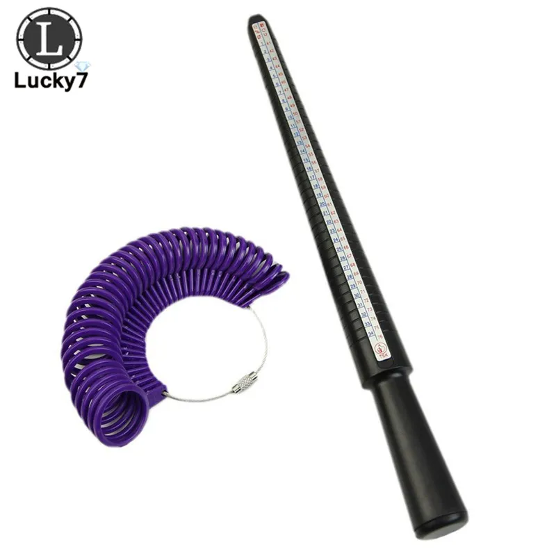 

Инструменты для кольцевой оправки, измерительный прибор для пальцев, пластиковая линейка, кольцевая палочка, США, Япония, HK, ЕС, инструмент для измерения размера кольца