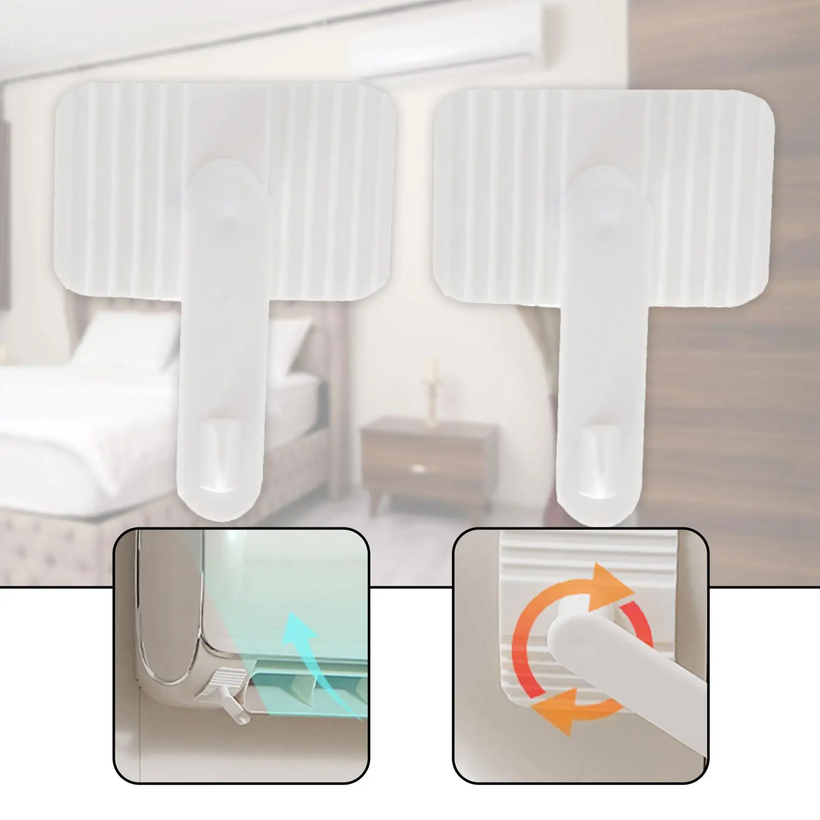 

2-х шт. Направляющие пластины для кондиционирования воздуха. Простые в использовании. Удобные регулируемые воздухи.