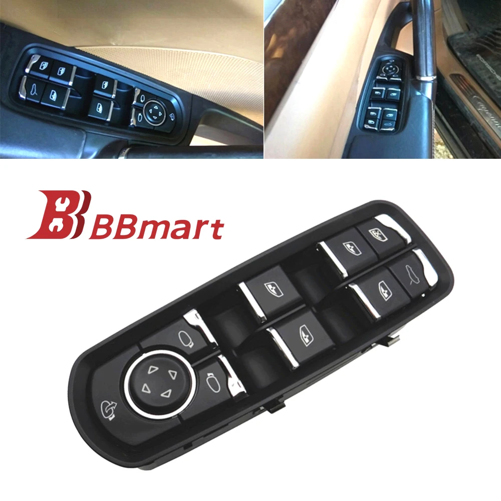 

BBmart Auto Parts 7PP959858RDML 7pp959858rdml Malcayang Front Door Window Switch 1 Pcs For Porsche Panamera Cayenne