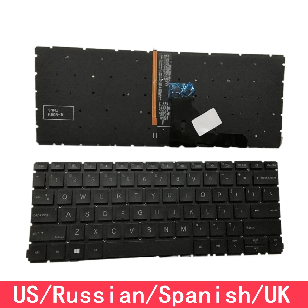 

Для HP PROBOOK 430 G8/435 G8/435R G8 Замена клавиатуры ноутбука США Русская Испанская Великобритания с подсветкой