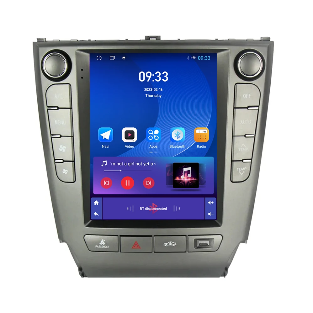 9.7 Inch Android Car Multimedia System for Lexus IS IS250 IS300 IS350 2005-2011 Car Radio Player DSP Wireless Carplay Auto WIFI