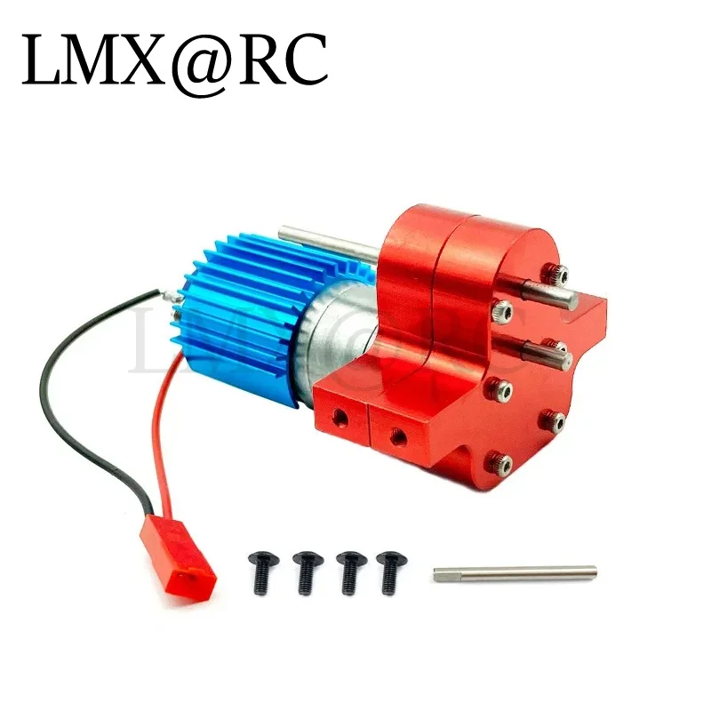 Metal 370 Motor Gearbox Gear Box for WPL C14 C24 B24 B36 MN D90 D99 MN99S RC Car Upgrades Parts Accessories