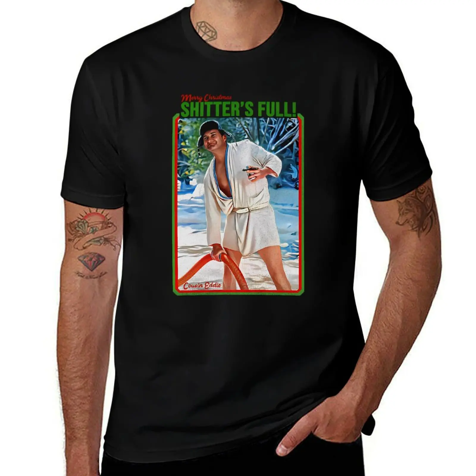 

Cousin Eddie T-Shirt Man t-shirt summer tops customs design your own boys animal print men clothing