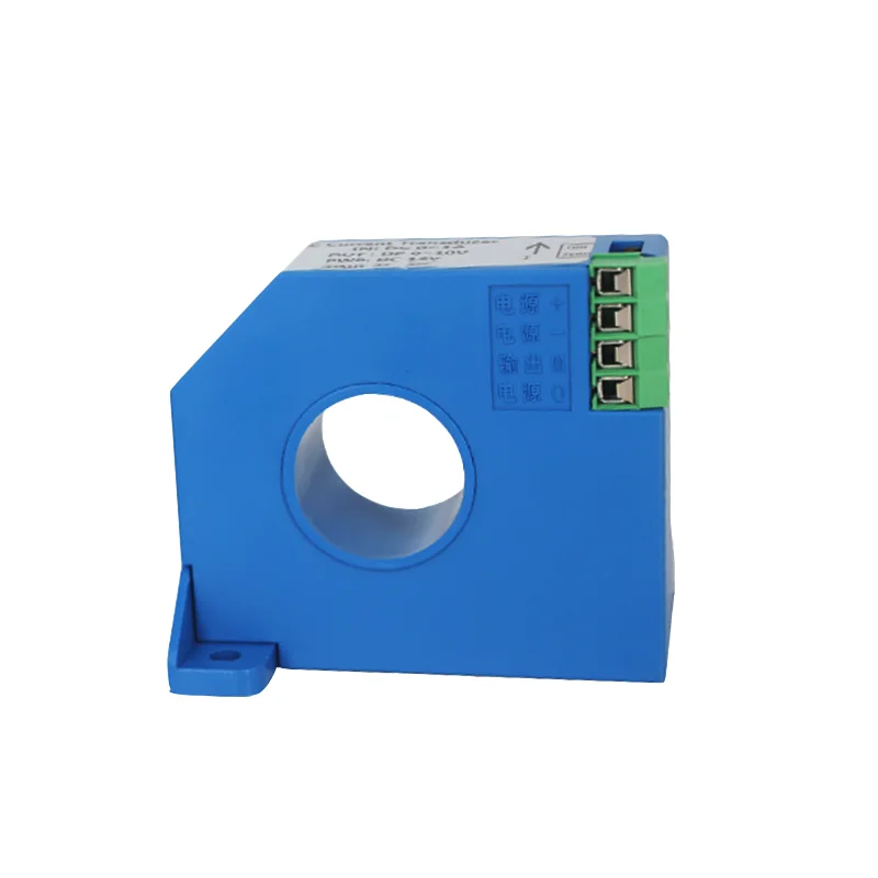 

AC Leakage Current Transducer 0-500mA 0-1500mA 0-2000mA Accuracy 0.5%FS 4-20mA 25mm Diameter Perforated Current Transmitter