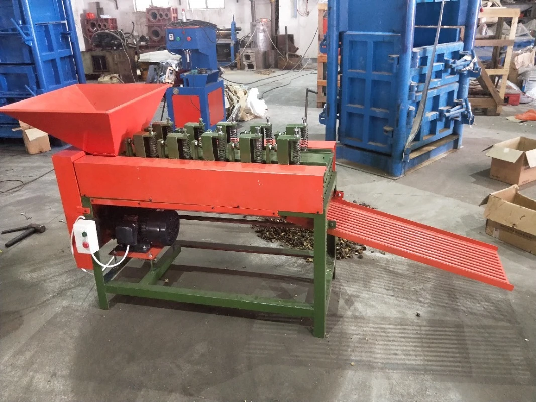 Macadamia Noten Soft Sheller Peeling Machine Macadamia Groene Verwijdermachine