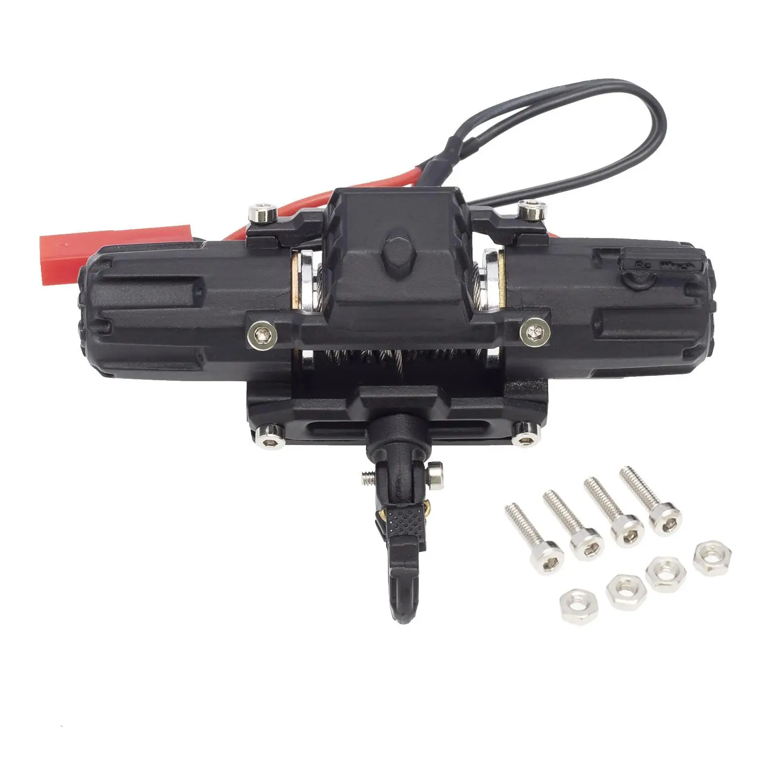 Simulation Metal Automatic Winch Remote Controller System for TRX4 1:10 RC Car