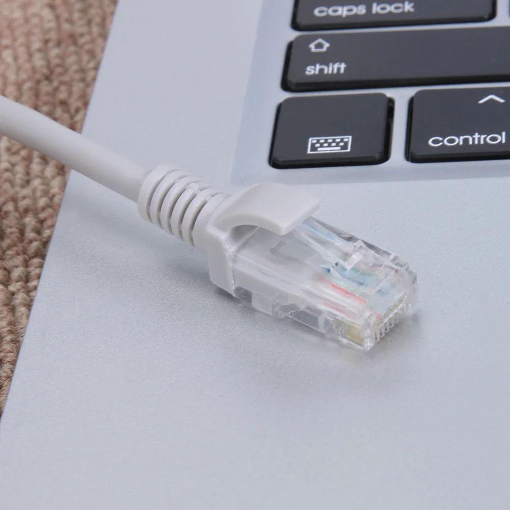 كابل 10 متر إيثرنت دي ألتا فيلوسيداد Cat5e RJ45 كابل دي ريد LAN Enrutador De Ordenador تصحيح الحبل