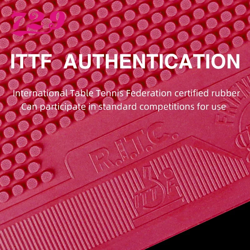 729 Friendship 802 Pimples Out rubber Offensive Table tennis Rubber Pingpong Short Pellet rubber Rotary rapid injection with spo