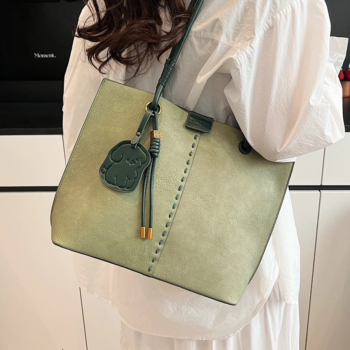 

Commuter Tote Women's Korean-Style Fashionable All-Match Large Capacity Underarm Bag 2025 New High-Grade Shoulder Bag