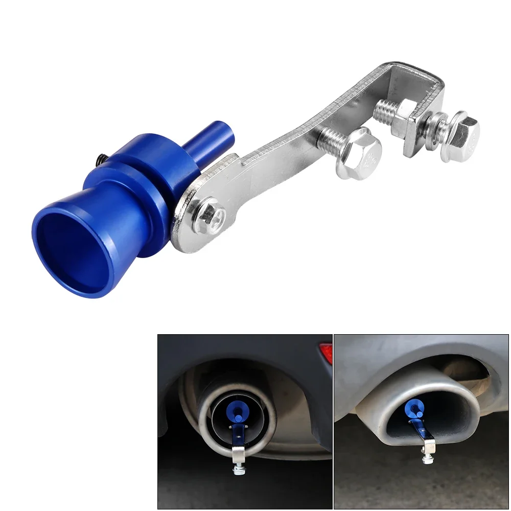 1PC Universal Sound Simulator Car Turbo Sound Whistle Vehicle Refit Device Exhaust Pipe Turbo Sound Whistle Car Turbo Muffler