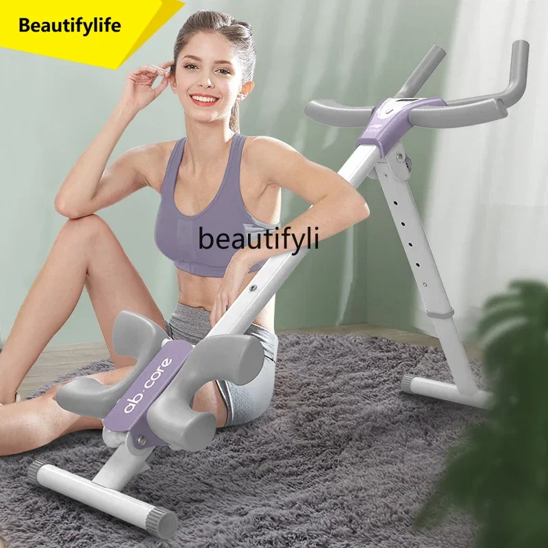 A49 Vest line magic tool abdominal training abdominal muscle fitness equipment roller coaster abdominal curling machine