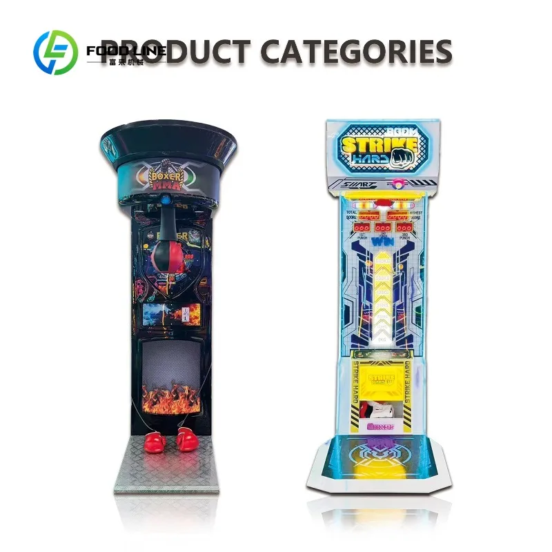 Customized New Customized Arcade Boxing Game Machine Sports Electronic Indoor Amusement Boxer Boxing Game Machine for Sport Fun