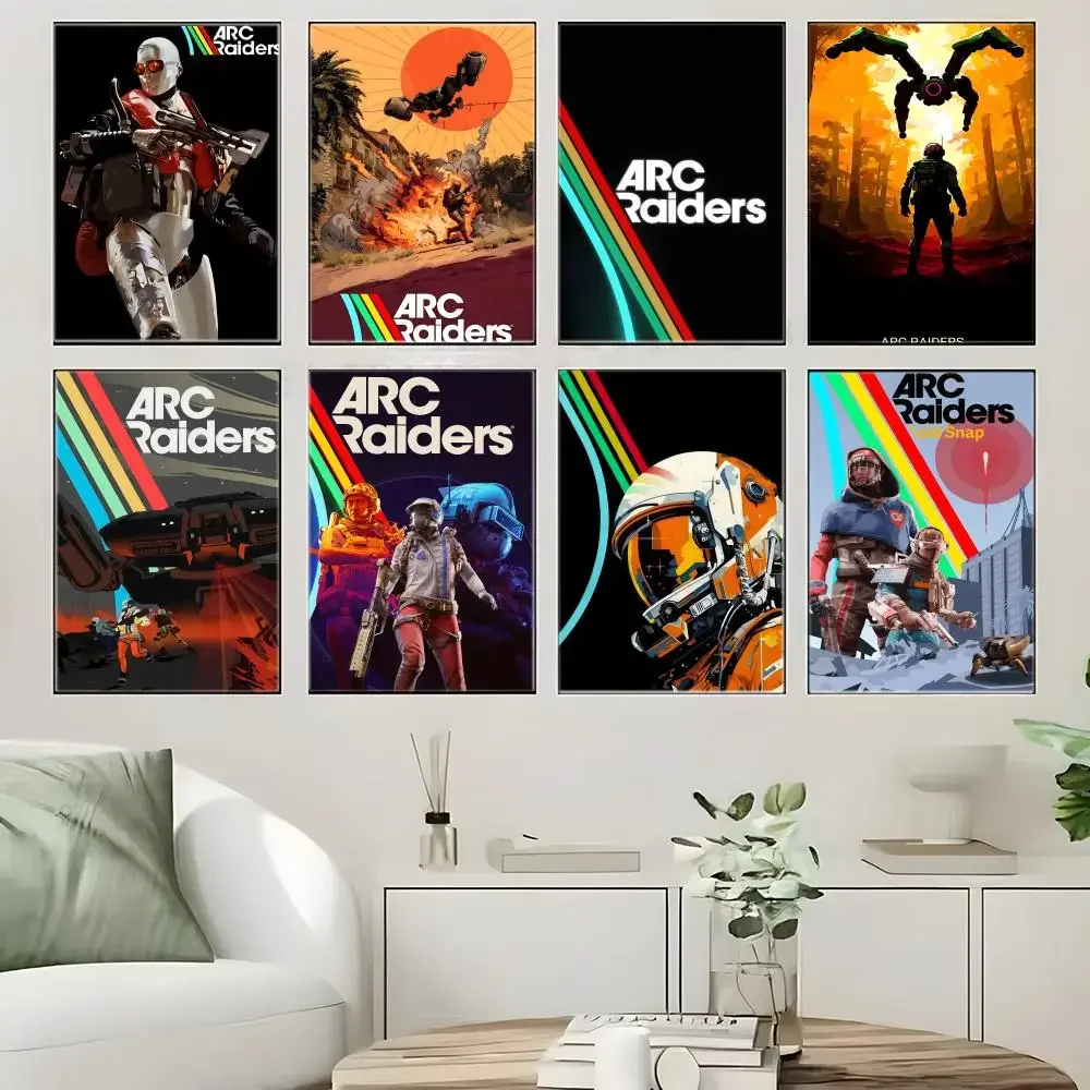 Extraction Shooter A-ARC R-Raiders Poster Crease Free Waterproof Durable All Space Wall Decor