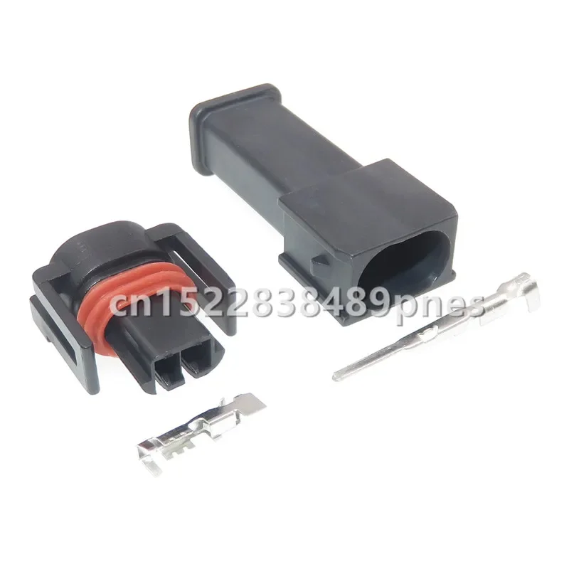 2 Pole 12162215 Waterproof Car Injector Connector Air Temperature Sensor Wiring Harness Plug For Auto
