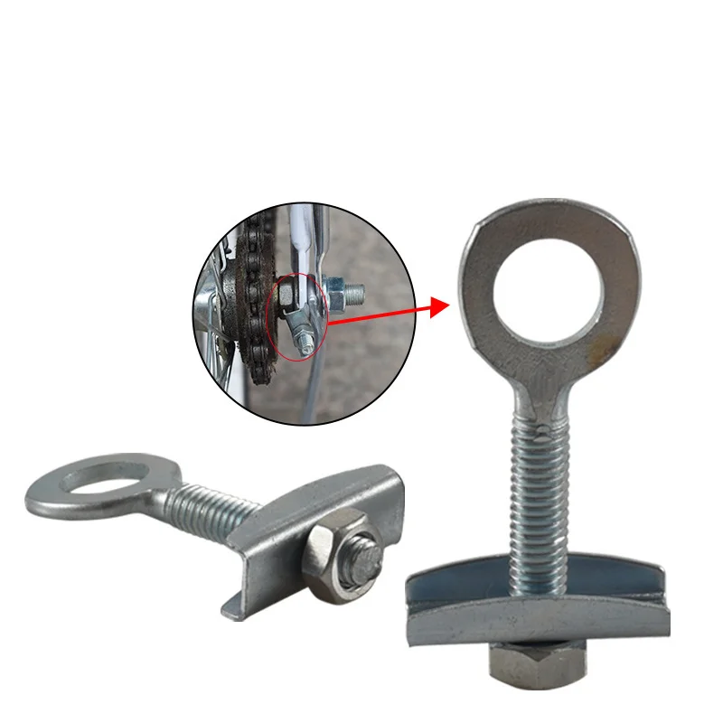 

2pcs Motorcycle Chain Adjuster Mini Off-Road Motorcycles Chain Wheel Axle Tensioner Adjusters Motorcycle Chain Regulation Tool