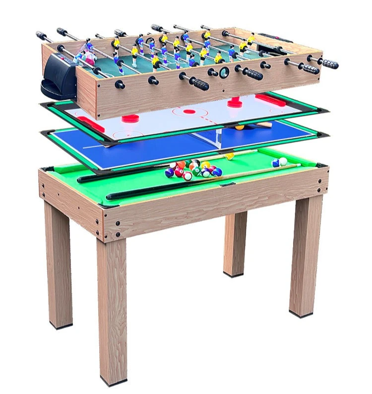

Table football children's adult multifunctional football billiards ice hockey table tennis four-in-one table football