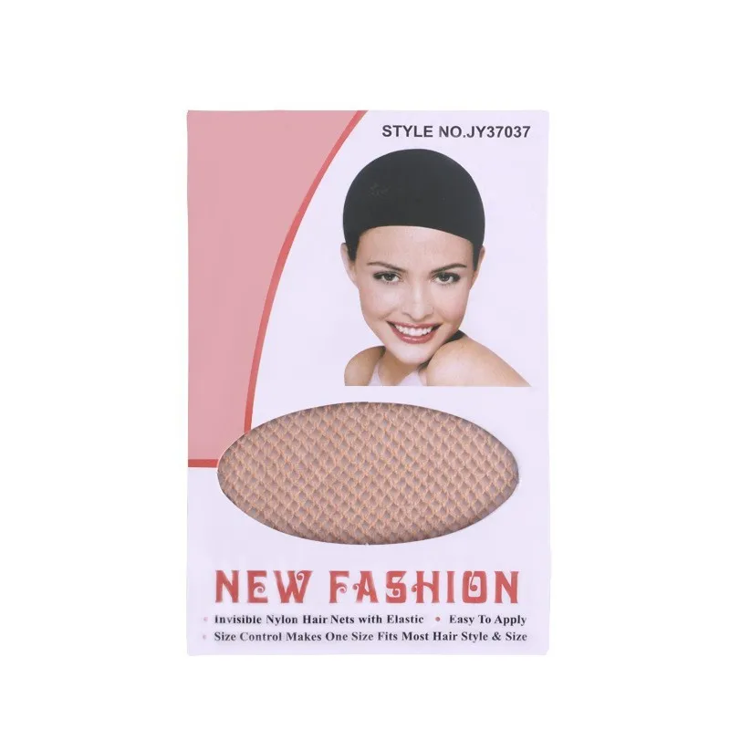 20 قطعة/المجموعة قبعات شعر مستعار Hairnet الصيد صافي غطاء الشعر الأسود لون البشرة غطاء شعر مستعار تنفس شبكات الشعر غطاء الشعر
