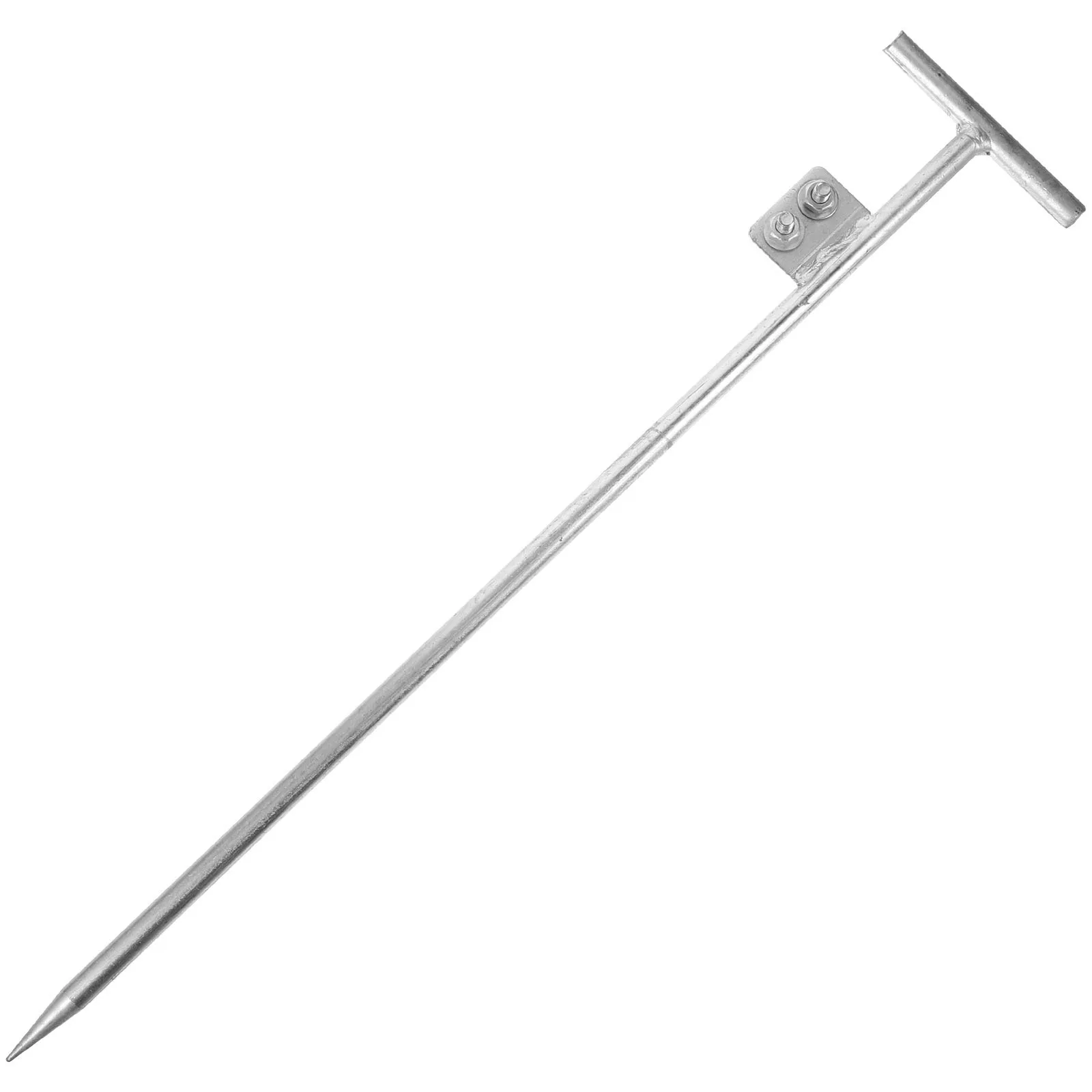 Ground Rod Metal High Quality Outdoor Grounding Stake for Fence Electric Fence Rod Grounding Wire Ground Post Pin