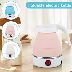 Foldable Kettle 0.6L Silicone Electric Kettle Fast Boiling Portable Collapsible Water Heater For Hiking Camping Travel Picnic