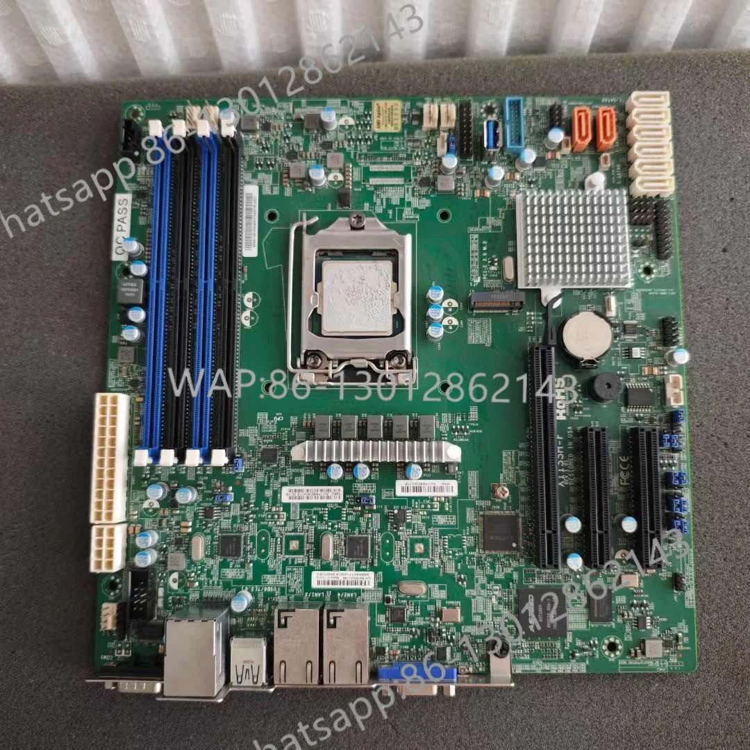 X11SSH-F workstation server motherboard, Core 6th and 7th generation E3-1200 V5 V6 remote management