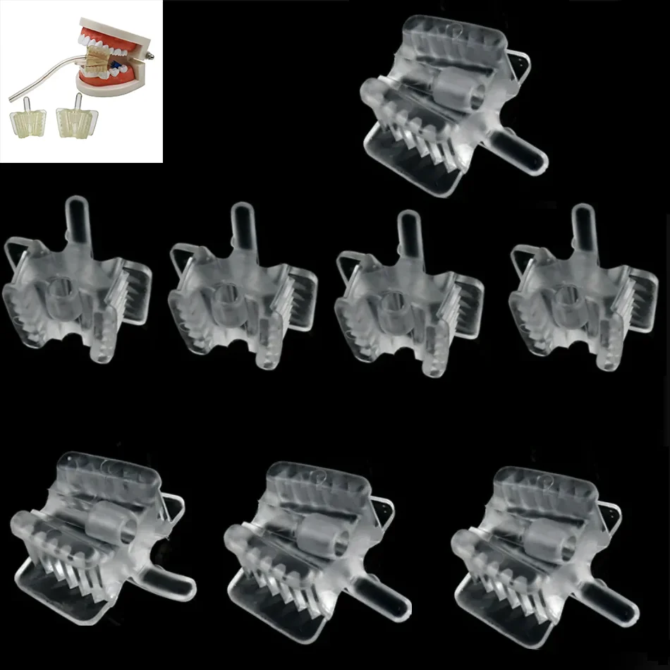 

Стоматологическая прозрачная присоска для слюны, поддержка рта, устройство для открытия размера прикуса, удобное и простое в использовании