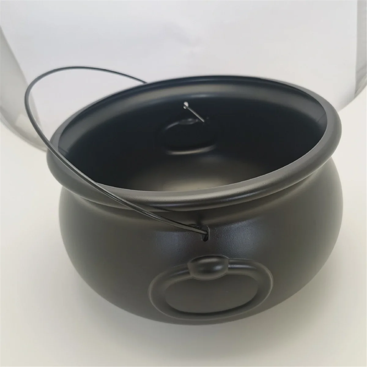 New Halloween Cauldron, Plastic Witch Cauldron Kettle, Halloween Pot Candy Holder for St. Patrick'S Day Partys Favors