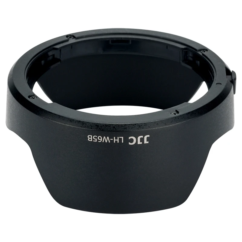 JJC EW-65B Reversible Camera Lens Hood ABS Compatible with Canon EF 24mm/28mm F2.8 IS USM & RF 24mm F1.8 MACRO IS STM Lens Black
