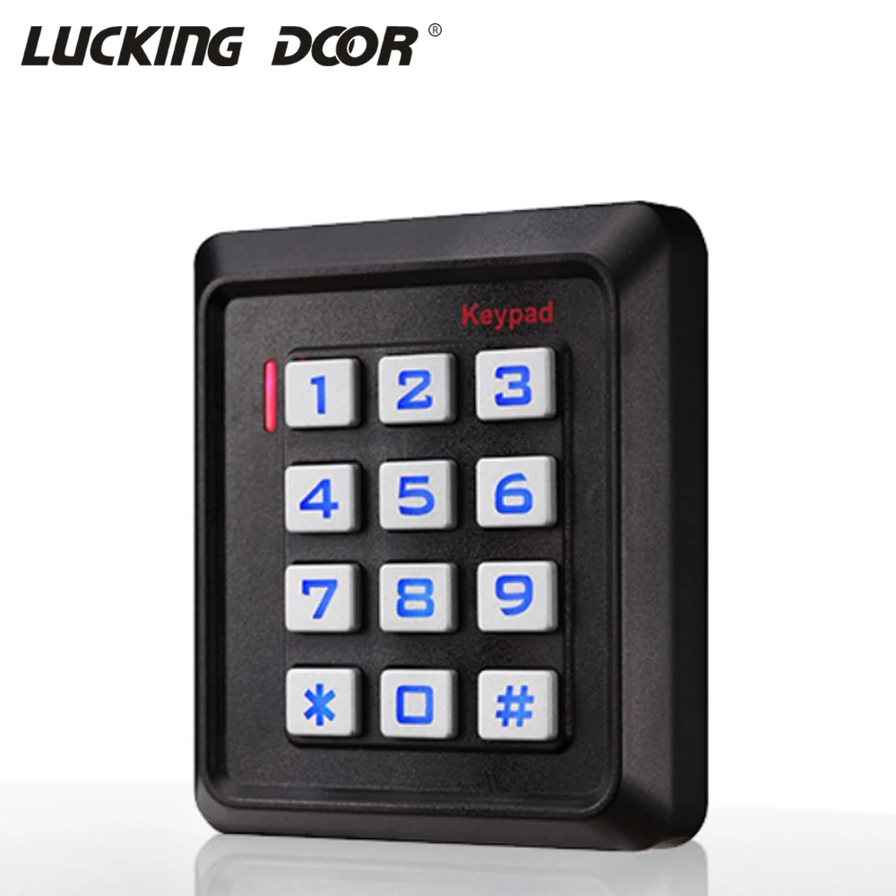 

Backlit IP65 waterproof Keypad RFID Card Reader with wiegand output Standalone Access Control R30EM plastic case 2000 card