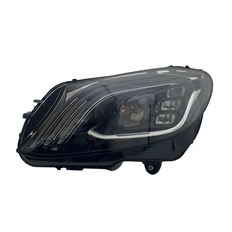 -For Upgraded Style Full LED Headlight Assembly for C-Class W205 2015-2021 Sequential Turn Signal DRL*