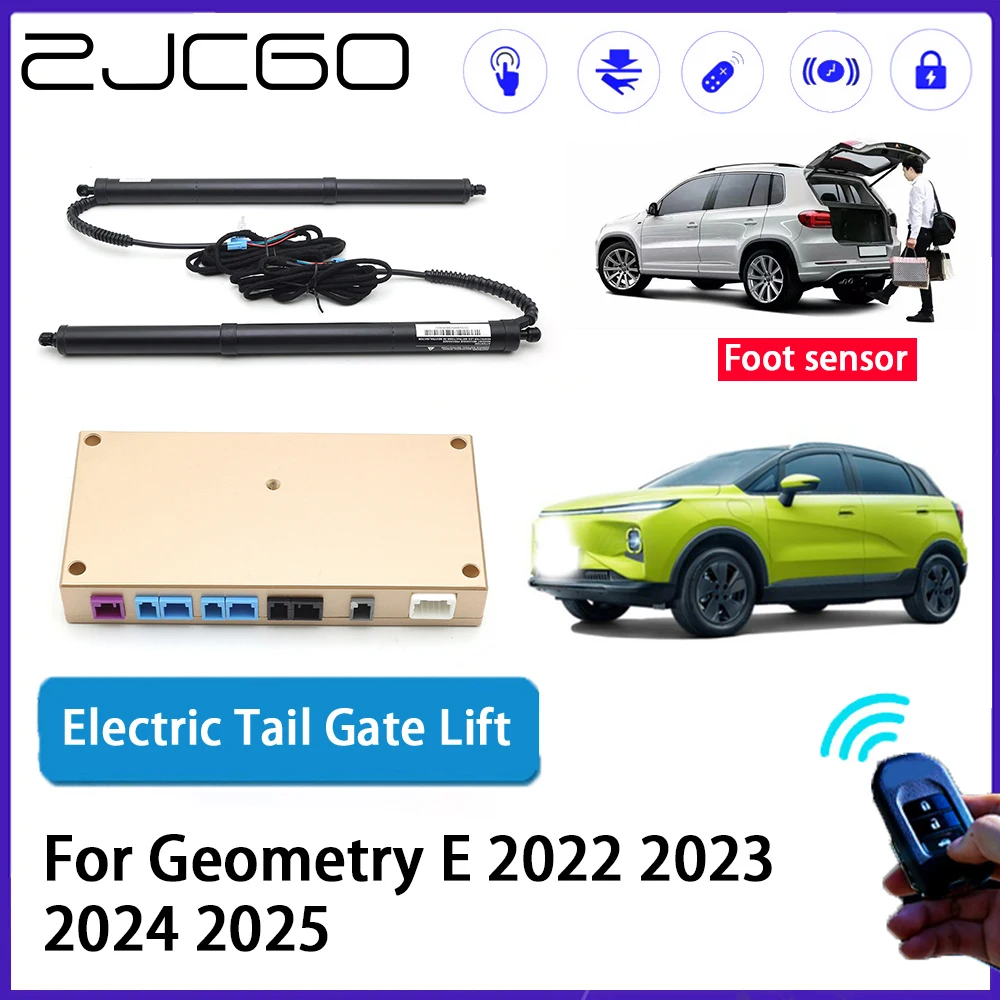 ZJCGO Car Auto Trunk intelligent Electric Tail Gate Lift Automatic Tailgate Opener for Geometry E 2022 2023 2024 2025