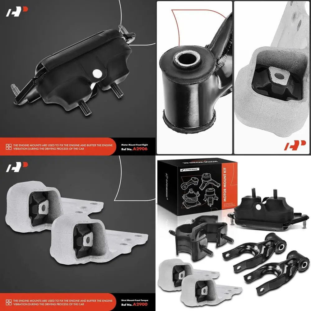 6PCS Engine Motor Transmission Mount and Torque Strut Mount Set Compatible with Chevrolet Uplander Venture & Buick Terraza Rende