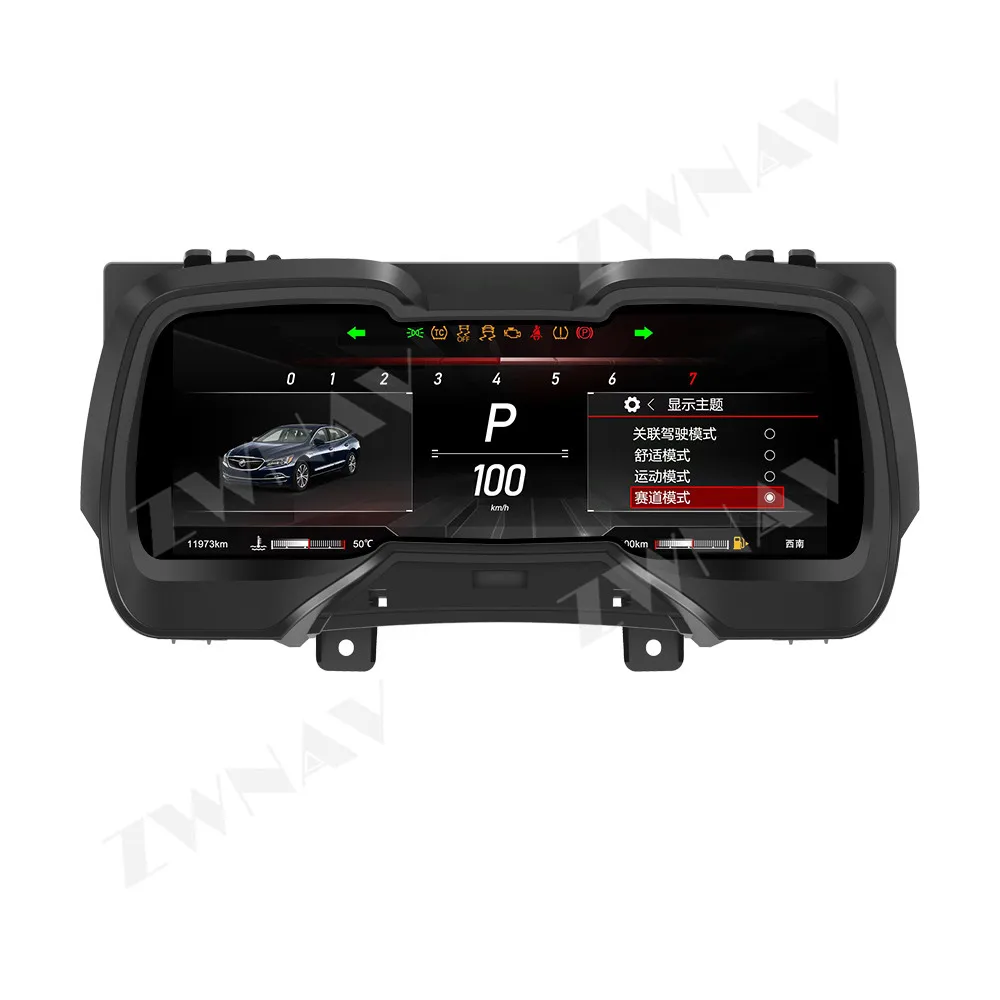 

For Chevrolet Camaro 5th generation 2011-2015 LCD Instrument Panel Dashboard Screen Auto Speedometer Upgrade Replacement Gauge