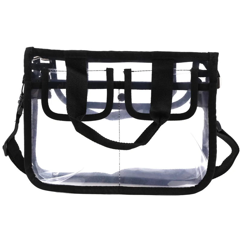 

Clear Cross-Body Shoulder Bag,Toiletry Organizer Wash Bag -NFL Stadium Approved Purse CNIM Hot