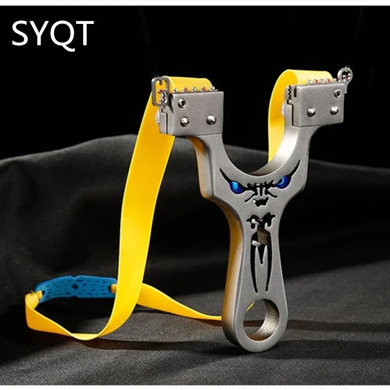 New Double Screw 304 Stainless Steel Outdoor Shooting Toy High-Power Slingshot Hunting Slingshot