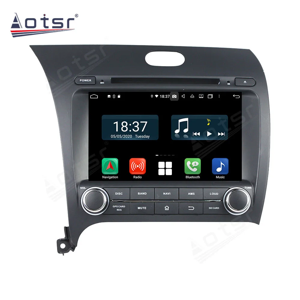 Car Radio 8+256GB For Kia Cerato K3 Forte 2013 2014 Multimedia Video Player 8Core Android Wireless Carplay Stereo Navigation GPS