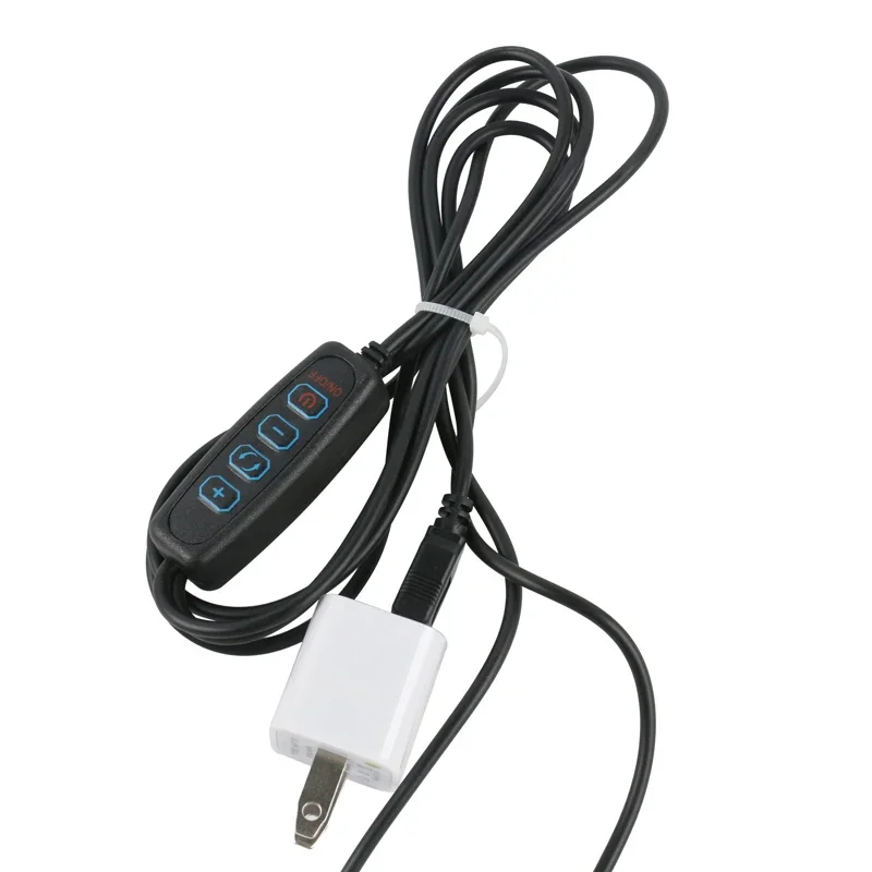 LED Clamp Type Microscope Illuminator Adjustable Side Spotlight Lamp Fill Light Lamp 5V For HDMI USB VGA Video Microscope Camera