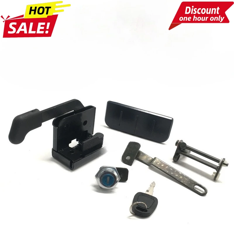 

Excavator Parts for Doosan Daewoo DH60/80-7 Cab Door Lock Assembly Inner and Outer Handle Lock Cylinder Lock Block