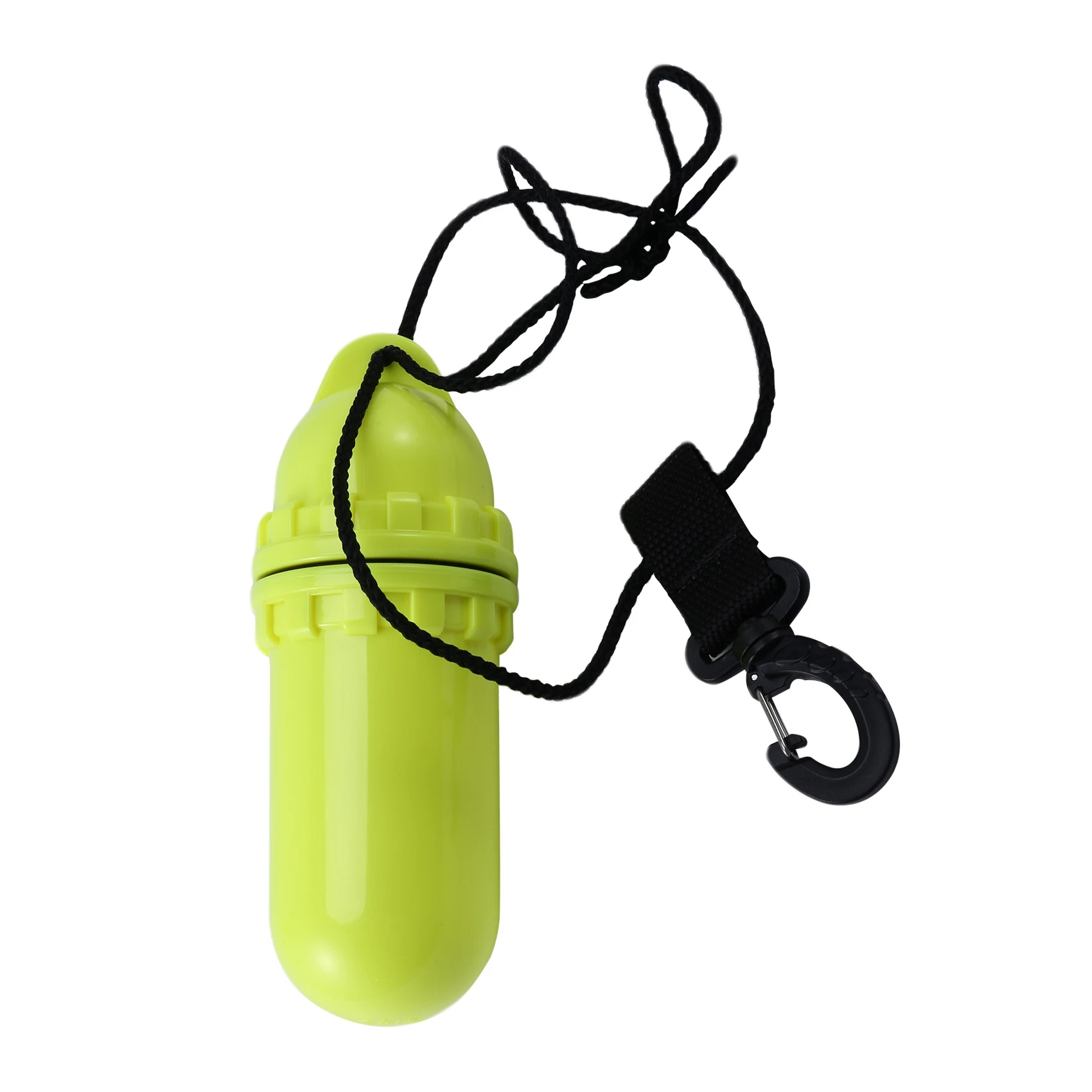 Kayak Diving Dry Box Diving Snorkeling Waterproof Cylindrical Dry Box with Clip with Snap Hook and Hanging Rope