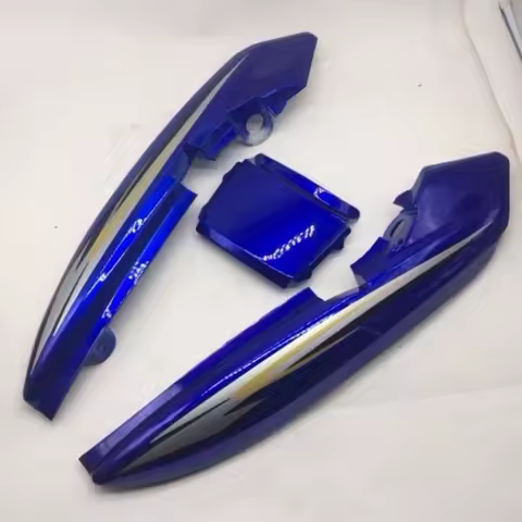 Motorcycle Rear Side Panels for Suzuki Haojue Haojin Qingqi HJ125-7/K/A QJ125 QS125 JC125 Motorbike Plastic Cowling Body Covers