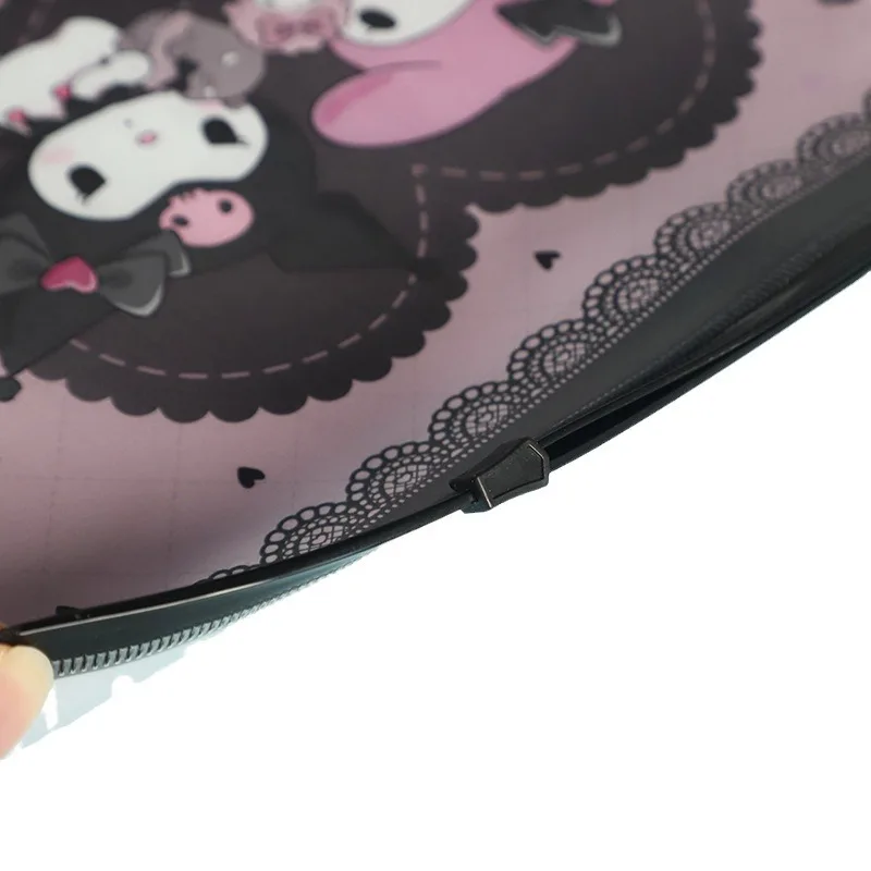 Sanrio Hello Kitty Hello Kitty Pvc Storage Bag Kawaii Anime Print Transparent Bag Cartoon Cute Chain Bag File Bag B6 Kid Gift