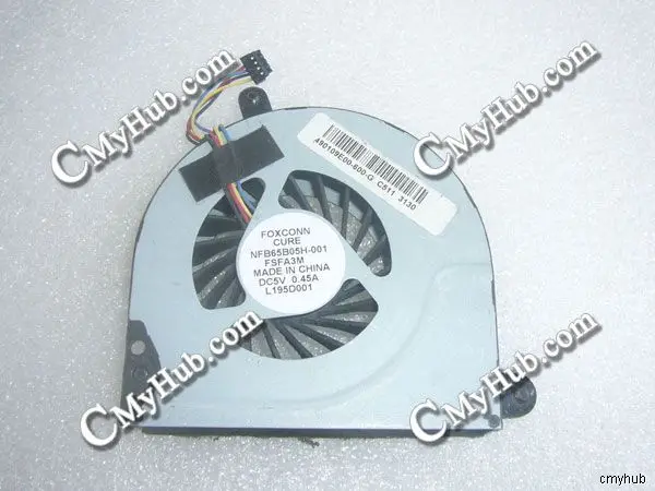 For FOXCONN NFB65B05H-001 FSFA3M DC5V 0.45A 4pin Cooling Fan NFB65B05H-001