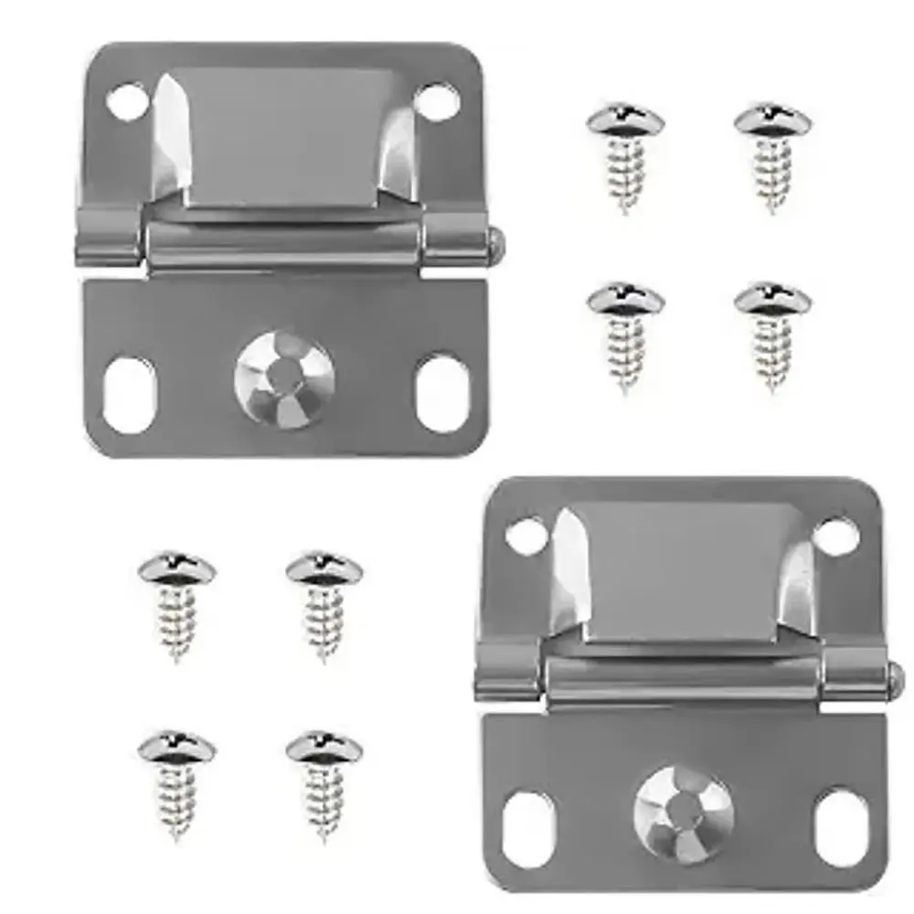 Accessories Durable Camping Cooler Hinges Universal Stainless Steel Ice Chest Hinges Spare Parts Ice Chest Latch